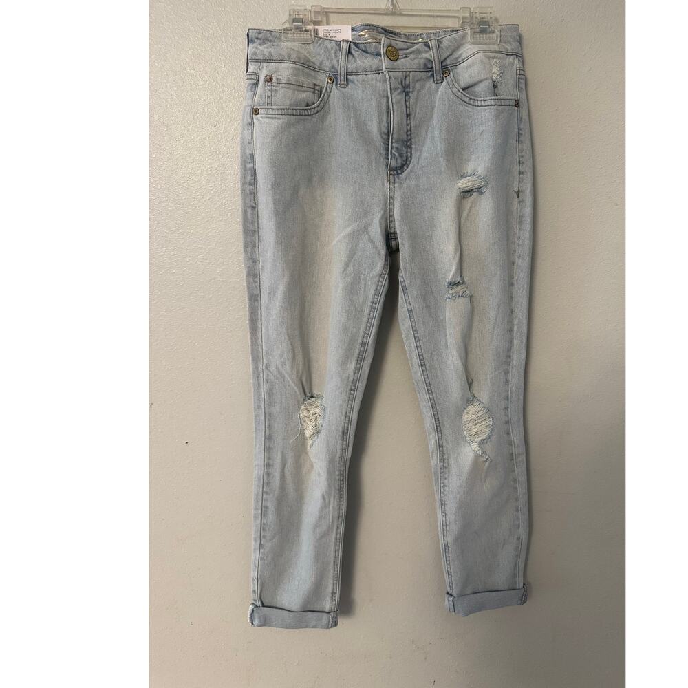 Seven7 weekend slim fit jeans slim straight leg women's 6 NWT
